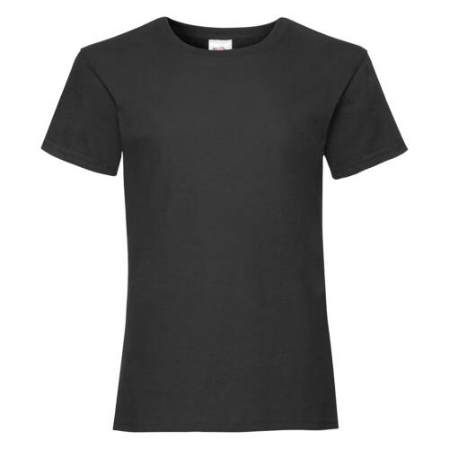 Fruit of the Loom Girls Valueweight T Girls Valueweight T – 104, Black-36