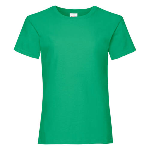 Fruit of the Loom Girls Valueweight T Girls Valueweight T – 104, Kelly Green-47