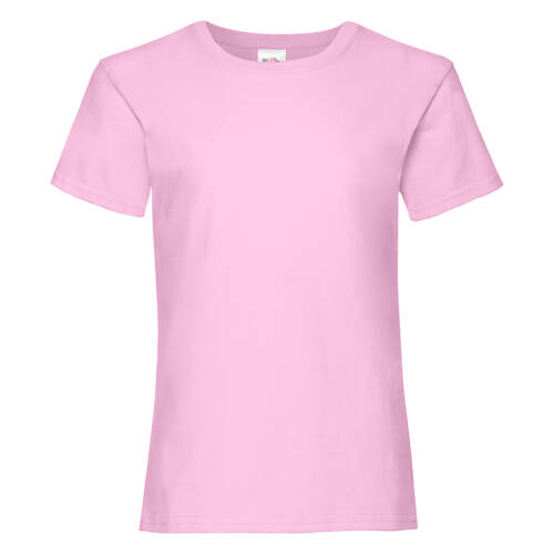 Fruit of the Loom Girls Valueweight T Girls Valueweight T – 104, Light Pink-52