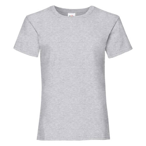 Fruit of the Loom Girls Valueweight T Girls Valueweight T – 104, Heather Grey-94