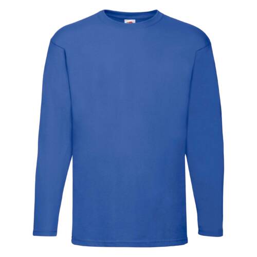 Fruit of the Loom Valueweight Long Sleeve T Valueweight Long Sleeve T – 2XL, Royal Blue-51