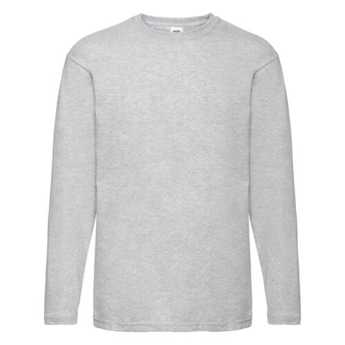 Fruit of the Loom Valueweight Long Sleeve T Valueweight Long Sleeve T – 2XL, Heather Grey-94