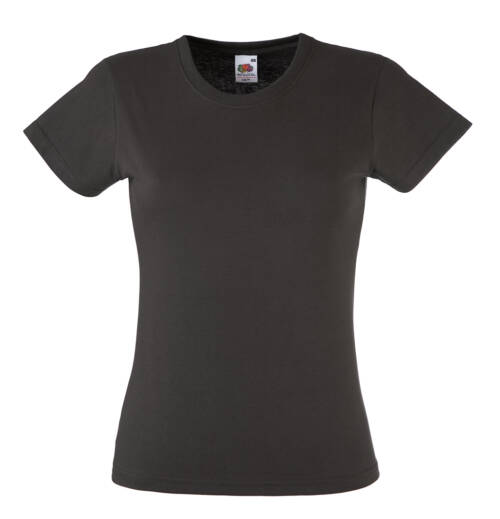 Fruit of the Loom Lady-Fit Valueweight T Lady-Fit Valueweight T – XS, charcoal-87