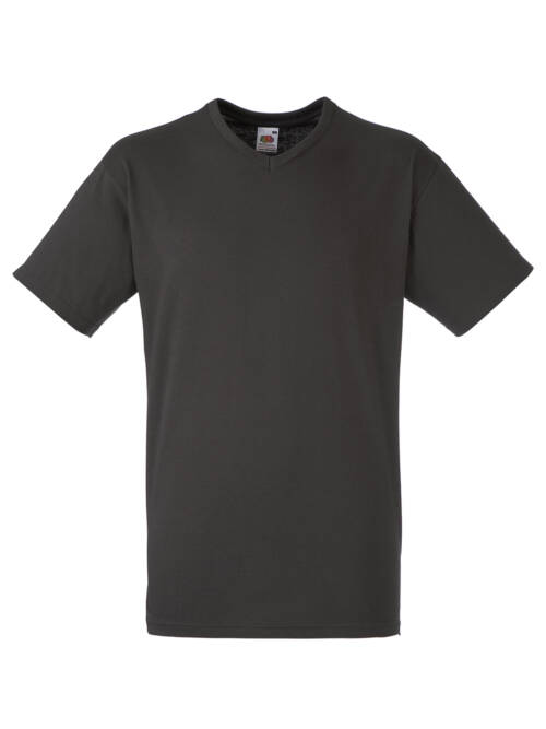 Fruit of the Loom Valueweight V-Neck T Valueweight V-Neck T – 2XL, charcoal-87