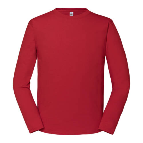 Fruit of the Loom Iconic 195 Long Sleeve T Iconic 195 Long Sleeve T – 2XL, Red-40