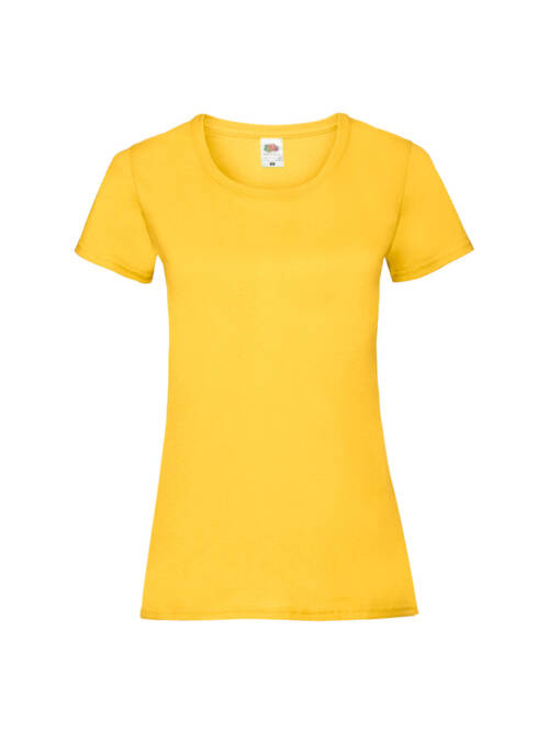 Fruit of the Loom Ladies Valueweight T Ladies Valueweight T – 2XL, Sunflower-34