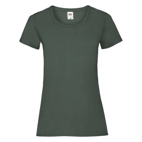 Fruit of the Loom Ladies Valueweight T Ladies Valueweight T – 2XL, Bottle Green-38