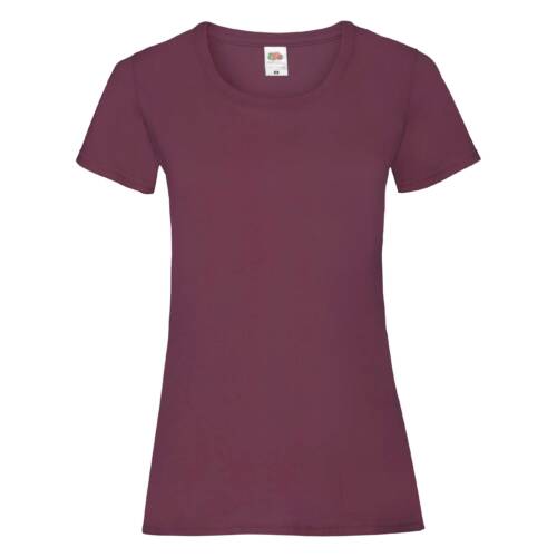 Fruit of the Loom Ladies Valueweight T Ladies Valueweight T – 2XL, Burgundy-41