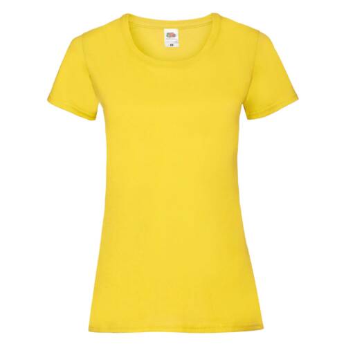 Fruit of the Loom Ladies Valueweight T Ladies Valueweight T – 2XL, Yellow-K2