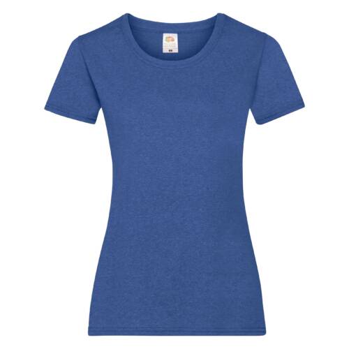 Fruit of the Loom Ladies Valueweight T Ladies Valueweight T – 2XL, Heather Royal-R6