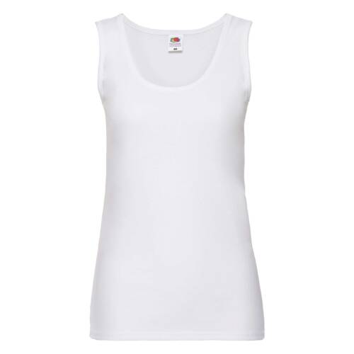 Fruit of the Loom Ladies Valueweight Vest Ladies Valueweight Vest – 2XL, White-30