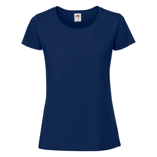 Fruit of the Loom Ladies Iconic 195 Ringspun Premium T Ladies Iconic 195 Ringspun Premium T – 2XL, Navy-32