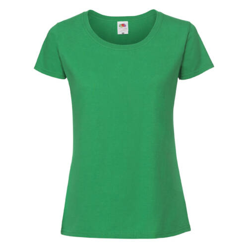 Fruit of the Loom Ladies Iconic 195 Ringspun Premium T Ladies Iconic 195 Ringspun Premium T – 2XL, Kelly Green-47