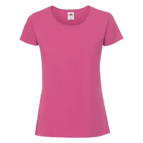 Fruit of the Loom Ladies Iconic 195 Ringspun Premium T Ladies Iconic 195 Ringspun Premium T – 2XL, Fuchsia-57