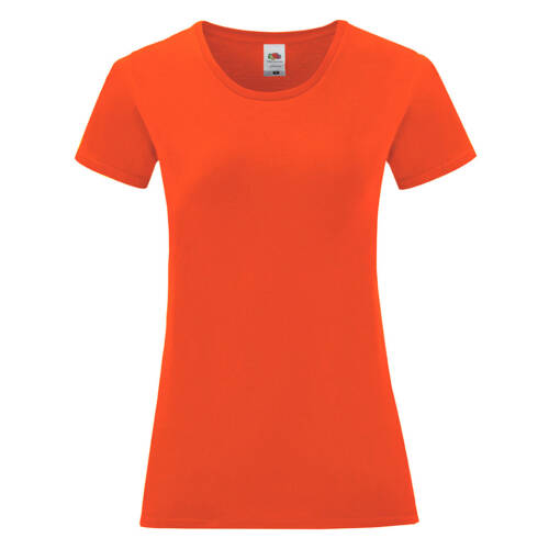 Fruit of the Loom Ladies Iconic 150 T Ladies Iconic 150 T – 2XL, Flame-FR