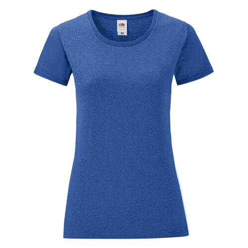 Fruit of the Loom Ladies Iconic 150 T Ladies Iconic 150 T – 2XL, Heather Royal-R6