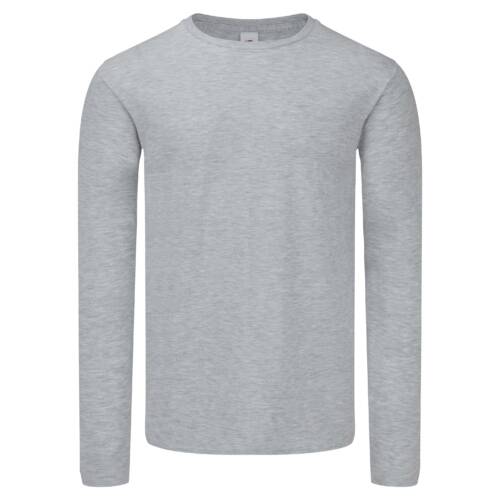 Fruit of the Loom Iconic 150 Classic Long Sleeve T Iconic 150 Classic Long Sleeve T – 2XL, Heather Grey-94