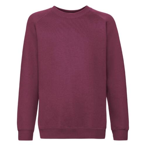 Fruit of the Loom Kids Premium Raglan Sweat Kids Premium Raglan Sweat – 104, Burgundy-41