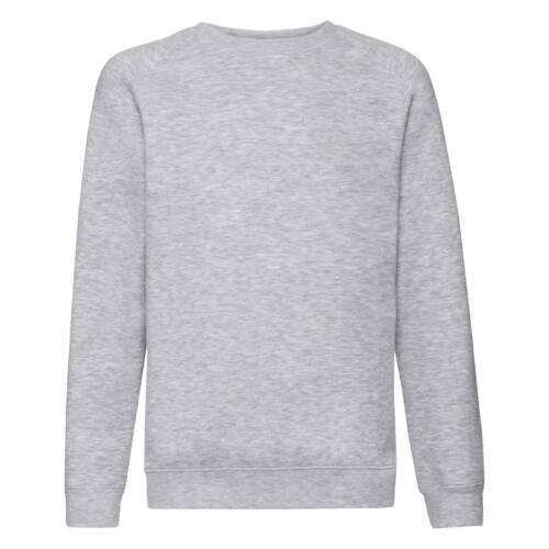 Fruit of the Loom Kids Premium Raglan Sweat Kids Premium Raglan Sweat – 104, Heather Grey-94