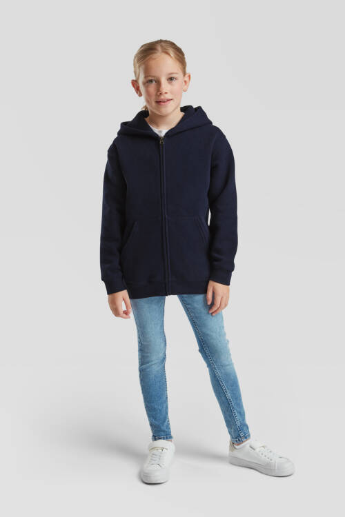 Fruit of the Loom Kids Premium Hooded Sweat Jacket