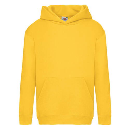 Fruit of the Loom Kids Premium Hooded Sweat Kids Premium Hooded Sweat – 116, Sunflower-34