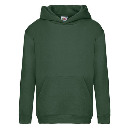 Fruit of the Loom Kids Premium Hooded Sweat Kids Premium Hooded Sweat – 116, Bottle Green-38