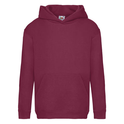 Fruit of the Loom Kids Premium Hooded Sweat Kids Premium Hooded Sweat – 116, Burgundy-41