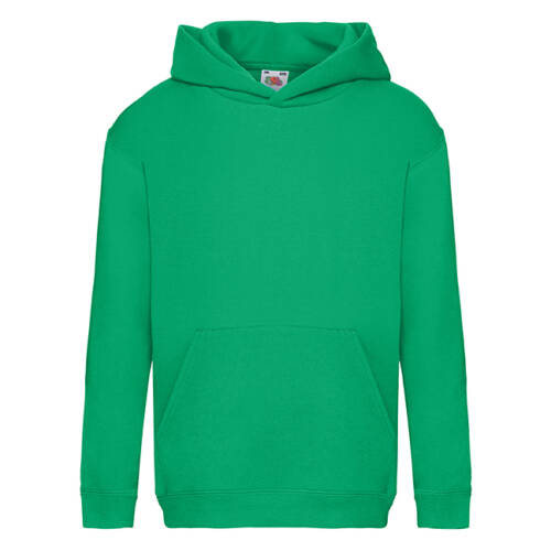 Fruit of the Loom Kids Premium Hooded Sweat Kids Premium Hooded Sweat – 116, Kelly Green-47