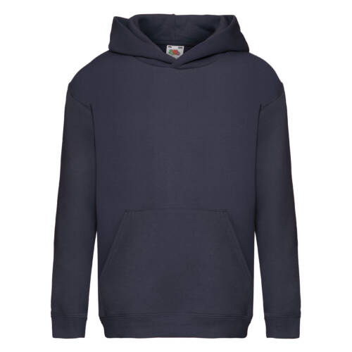 Fruit of the Loom Kids Premium Hooded Sweat Kids Premium Hooded Sweat – 116, Deep Navy-AZ