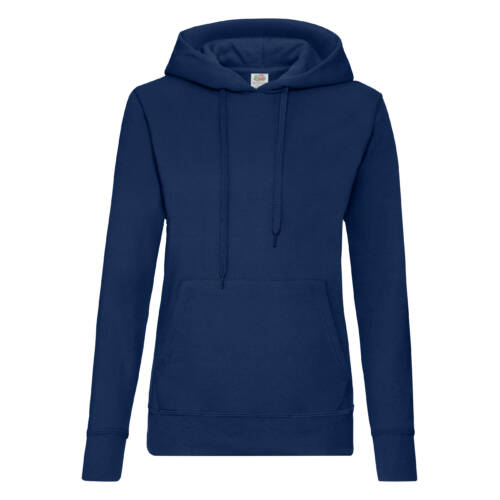 Fruit of the Loom Ladies Classic Hooded Sweat Ladies Classic Hooded Sweat – 2XL, Navy-32