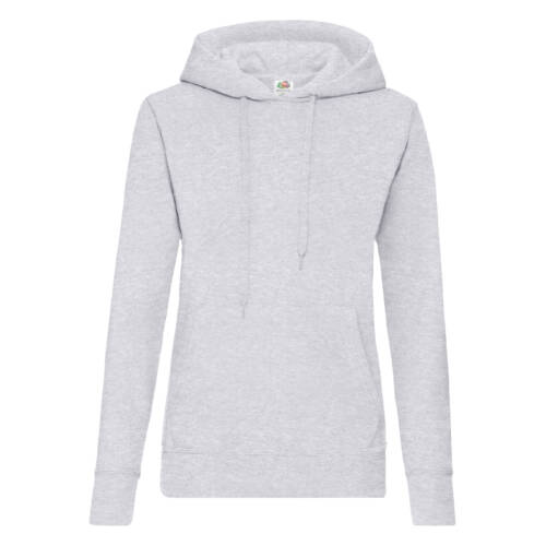 Fruit of the Loom Ladies Classic Hooded Sweat Ladies Classic Hooded Sweat – 2XL, Heather Grey-94