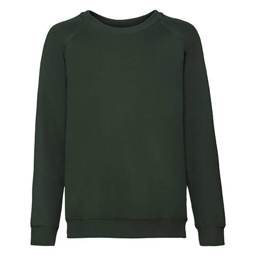 Fruit of the Loom Kids Classic Raglan Sweat Kids Classic Raglan Sweat – 104, Bottle Green-38