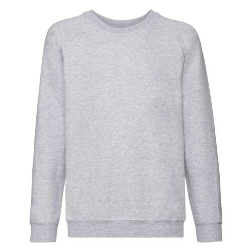 Fruit of the Loom Kids Classic Raglan Sweat Kids Classic Raglan Sweat – 104, Heather Grey-94