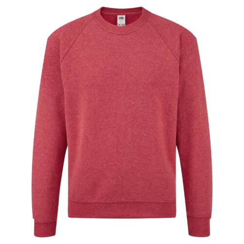 Fruit of the Loom Kids Classic Raglan Sweat Kids Classic Raglan Sweat – 104, Heather Red-VH