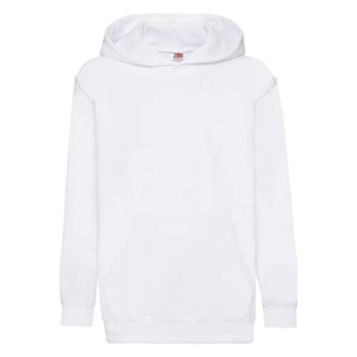 Fruit of the Loom Kids Classic Hooded Sweat Kids Classic Hooded Sweat – 116, White-30