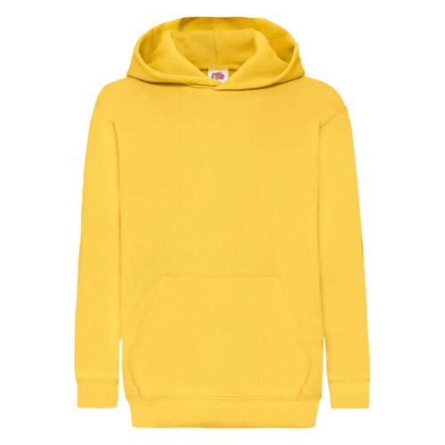 Fruit of the Loom Kids Classic Hooded Sweat Kids Classic Hooded Sweat – 116, Sunflower-34