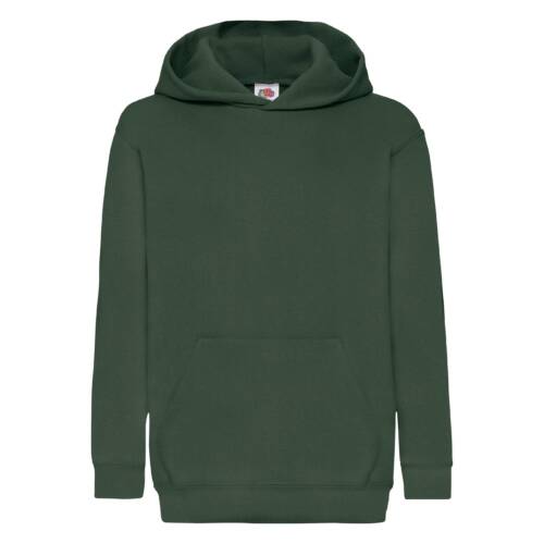 Fruit of the Loom Kids Classic Hooded Sweat Kids Classic Hooded Sweat – 116, Bottle Green-38