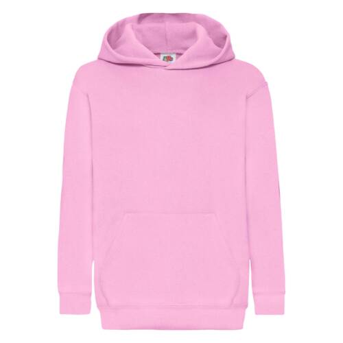 Fruit of the Loom Kids Classic Hooded Sweat Kids Classic Hooded Sweat – 116, Light Pink-52