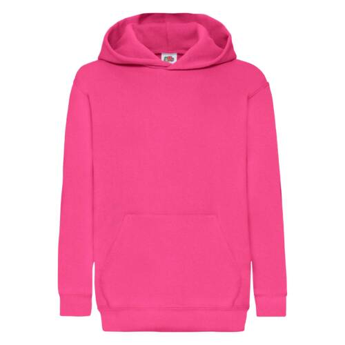 Fruit of the Loom Kids Classic Hooded Sweat Kids Classic Hooded Sweat – 116, Fuchsia-57