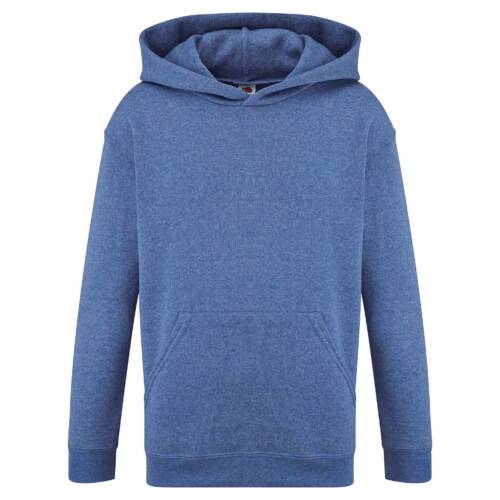 Fruit of the Loom Kids Classic Hooded Sweat Kids Classic Hooded Sweat – 116, Heather Royal-R6