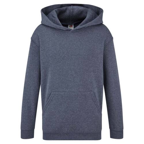 Fruit of the Loom Kids Classic Hooded Sweat Kids Classic Hooded Sweat – 116, Heather navy-VF