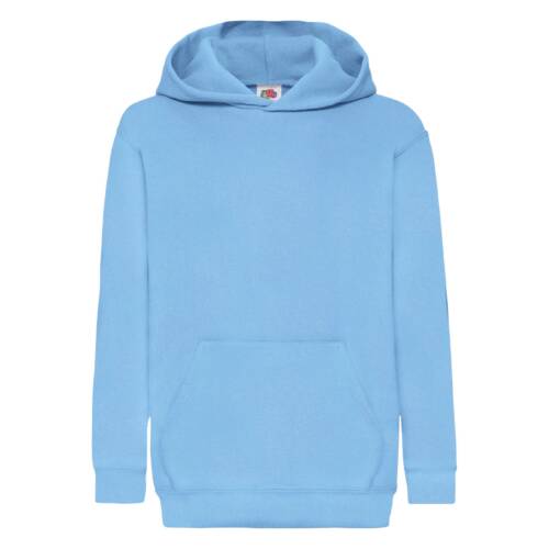 Fruit of the Loom Kids Classic Hooded Sweat Kids Classic Hooded Sweat – 116, Sky Blue-YT