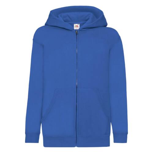 Fruit of the Loom Kids Classic Hooded Sweat Jacket Kids Classic Hooded Sweat Jacket – 116, Royal Blue-51