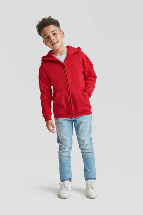 Fruit of the Loom Kids Classic Hooded Sweat Jacket