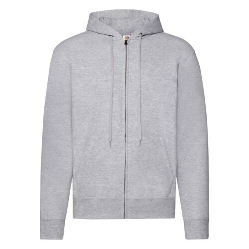 Fruit of the Loom Classic Hooded Sweat Jacket Classic Hooded Sweat Jacket – 2XL, Heather Grey-94