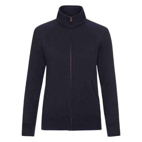 Fruit of the Loom Ladies Premium Sweat Jacket Ladies Premium Sweat Jacket – 2XL, Deep Navy-AZ