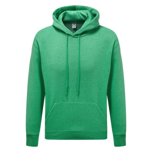 Fruit of the Loom Premium Hooded Sweat Premium Hooded Sweat – 2XL, Heather Green-RX