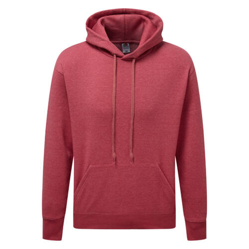 Fruit of the Loom Premium Hooded Sweat Premium Hooded Sweat – 2XL, Heather Red-VH