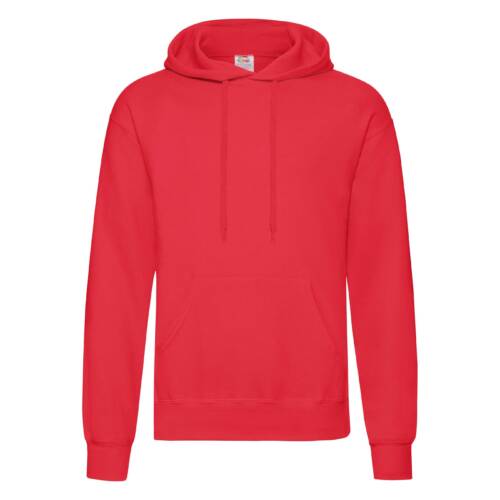 Fruit of the Loom Classic Hooded Sweat Classic Hooded Sweat – 2XL, Red-40