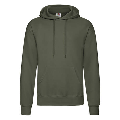 Fruit of the Loom Classic Hooded Sweat Classic Hooded Sweat – 2XL, Classic Olive-59